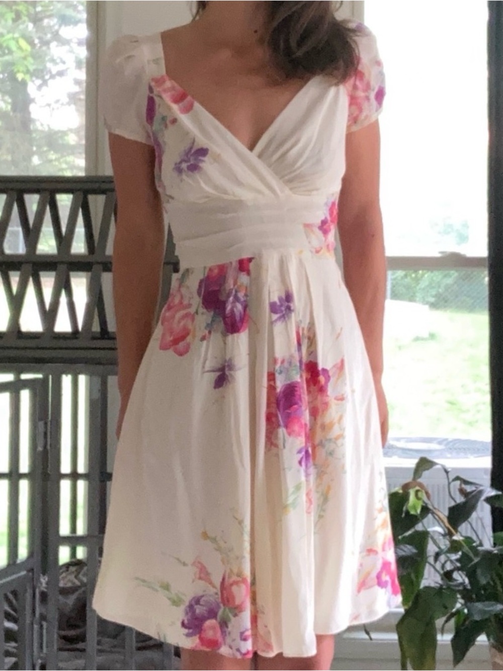 Betsey Johnson Floral Print Dress